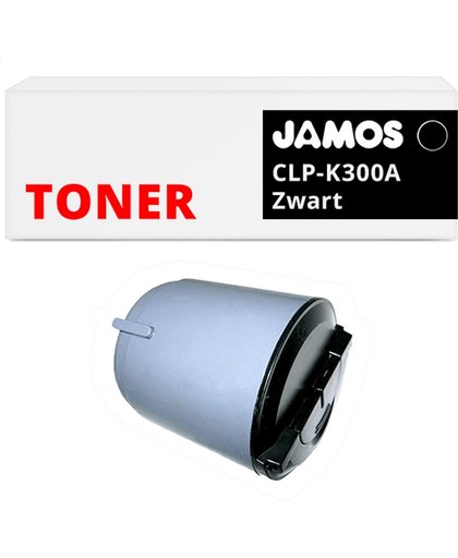 Jamos - Tonercartridge / Alternatief voor de CLP-K300A vervanger voor de Samsung CLP-K300A Toner Zwart
