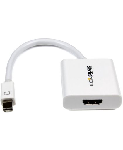 StarTech.com Mini DisplayPort naar HDMI actieve video- en audio adapter / converter Mini DP naar HDMI 1920x1200 wit
