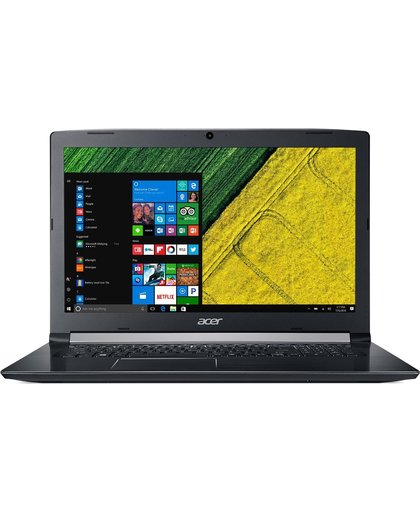 Acer Aspire A517-51-55Z8 Zwart Notebook 43,9 cm (17.3") 1600 x 900 Pixels 1,60 GHz Intel® 8ste generatie Core™ i5 i5-8250U