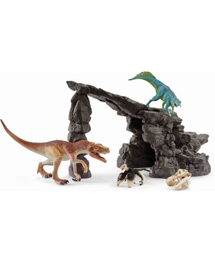Dino set met grot Schleich 41461