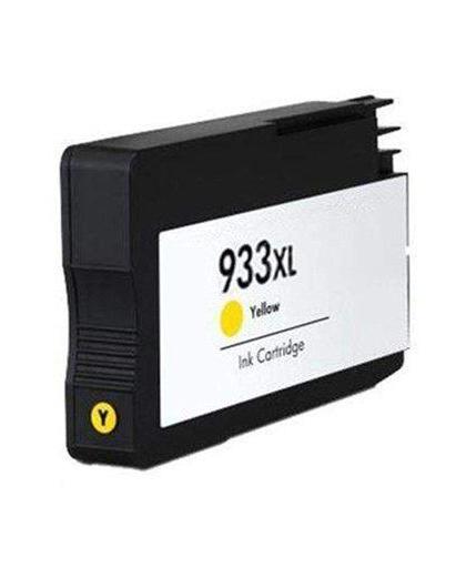 Merkloos - inktcartridge - geschikt voor HP 933XL / CN056AE inktcartridge geel (compatible)