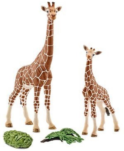 Schleich  Giraffevrouw met baby 42320