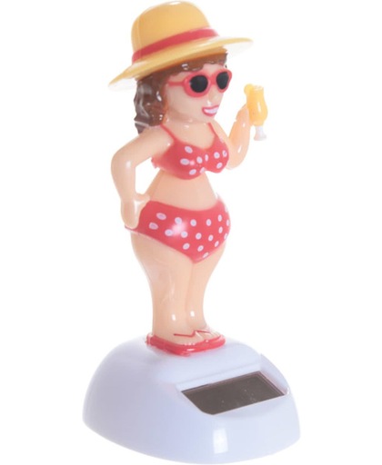 Solar poppetje bikini dansende vrouw