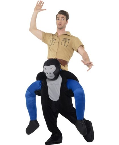 Gedragen door kostuum - Carry me kostuum boze gorilla