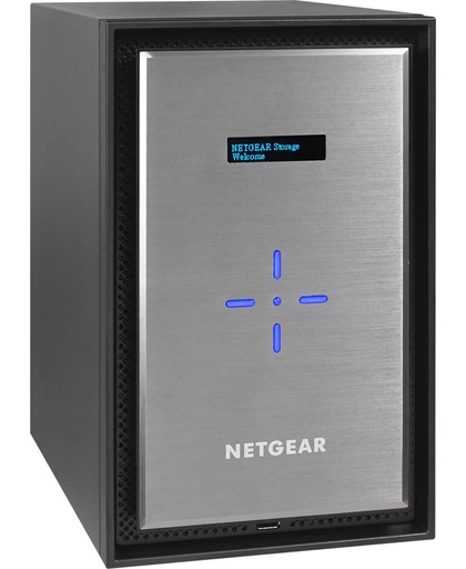 Netgear ReadyNAS 628X Ethernet LAN Mini Toren Zwart, Zilver NAS