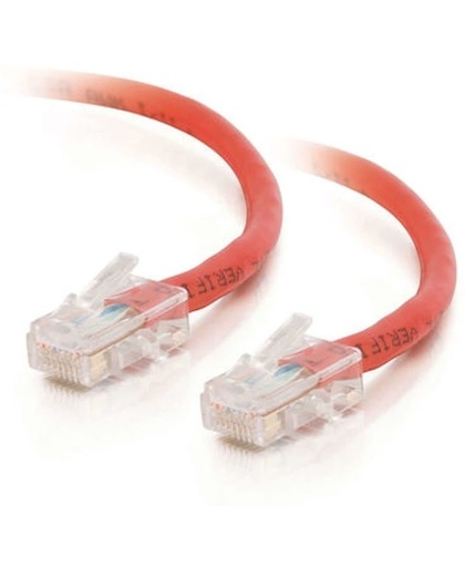 C2G Cat5E Assembled UTP Patch Cable Red 5m 5m Rood netwerkkabel