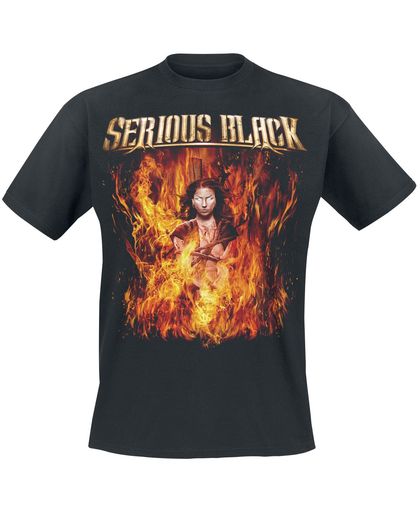 Serious Black Magic World Tour T-shirt zwart