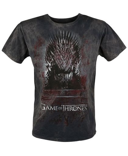 Game of Thrones Iron Throne T-shirt grijs-rood