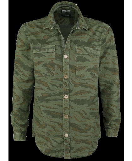 Shine Original Spencer Overhemd camouflage