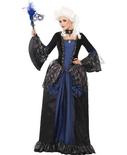 Baroque Beauty Masquerade kostuum | Barok jurk maat L (46-48)