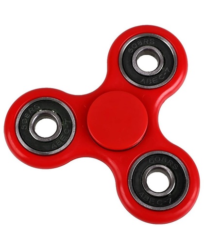 Hand Fidget Spinner Rood - High Quality Lagers