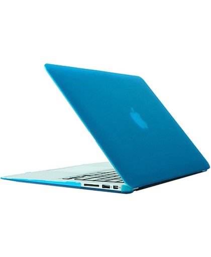 Trendcom Macbook Air 13 inch premium bescherming hard case cover laptop hoes hardshell Baby Blauw