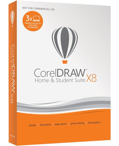 Corel CorelDRAW Home & Student Suite X8