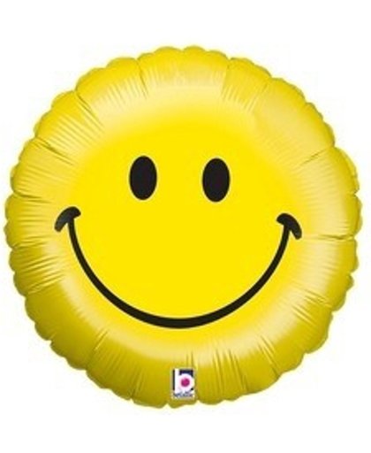 Folieballon Emoji Smiley Face 46cm