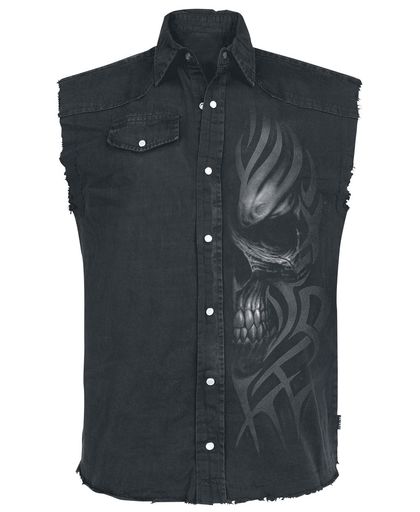 Spiral Death Rage Overhemd (mouwloos) zwart