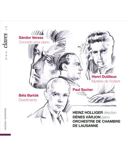 Paul Sacher - Heinz Holliger, Ocl: Veress, Dutille