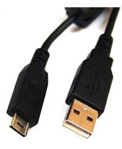 USB-Kabel voor: Panasonic Lumix  DMC-FZ45 , Panasonic Lumix  DMC-TZ9 , Panasonic Lumix  DMC-TZ6 , Panasonic Lumix K1HA14AD0003 ,  Lengte 1.50 meter.