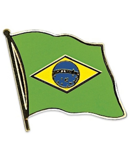 Pin Vlag Brazilie