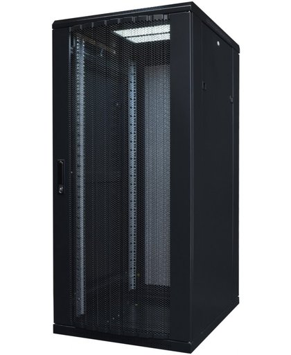 27U, 19" Serverkast met stalen geperforeerde deuren (BxDxH) 600x1000x1400mm