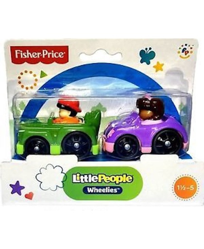 Fisher-Price Little People wheelies cabrio en Koby 2 pack