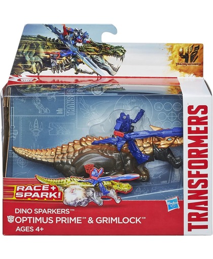 Transformers movie sparkers - Optimus Prime & Grimlock