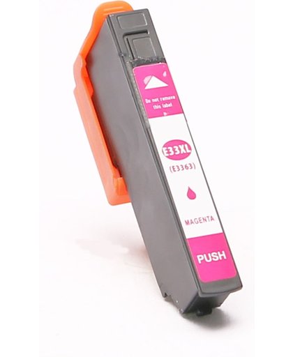 Toners-kopen.nl Epson C13T33634010 magenta alternatief - compatible inkt cartridge voor Epson T3363 33XL magenta