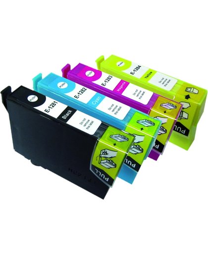 SecondLife Inkjets SecondLife Multipack inkt cartridges voor Epson T1281 serie