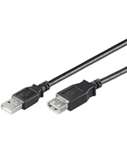 Wentronic USB Ext AA 500 HiSpeed Black 5m