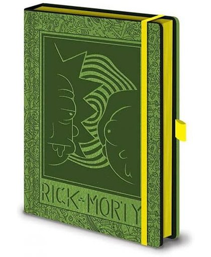 Rick and Morty Face to Face - Premium A5