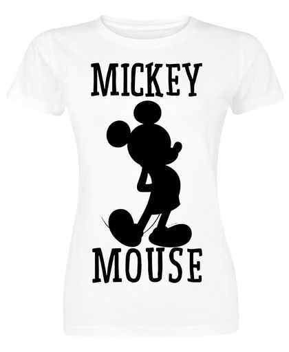 Mickey & Minnie Mouse Micky Maus Girls shirt wit