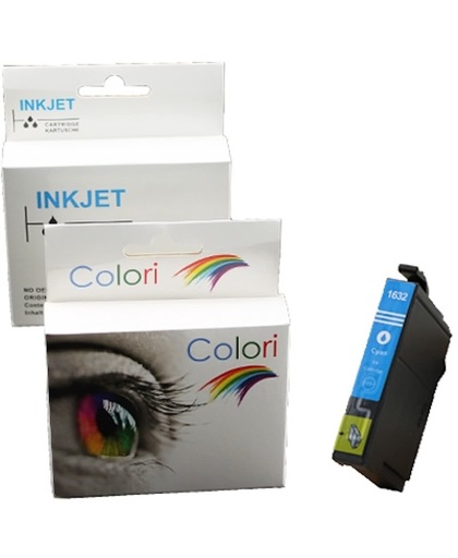 inkt cartridge voor Epson 16Xl cyan|Toners-en-inkt