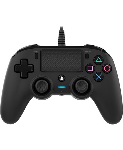 Nacon PS4 Official Licensed Wired Compact Controller Zwart
