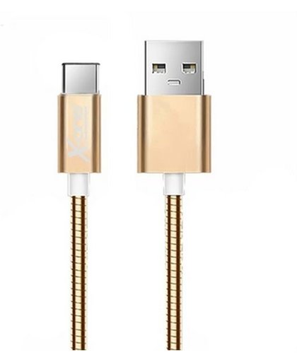 Kabel USB naar 2.0 naar USB C Ref. 101097 | Roze goud