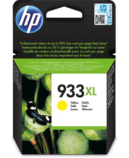 HP 933XL originele high-capacity gele inktcartridge