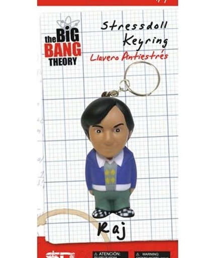BIG BANG THEORY - Stress Doll Keychain - Raja (8 Cm)