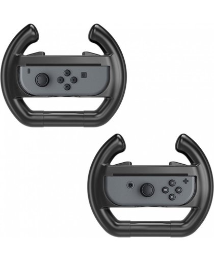 Nintendo Switch Stuur Controller Hoesje - zwart