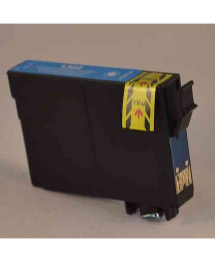Merkloos – Inktcartridge / Alternatief voor de Epson T1302 / Cyaan