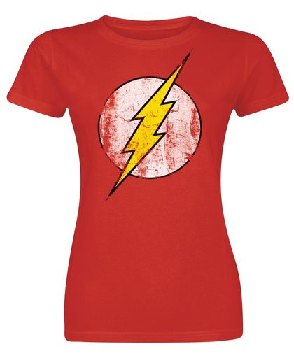 The Flash Logo Girls shirt rood