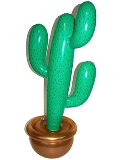 Opblaasbare cactus 90 cm