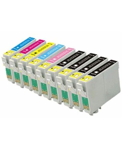 Epson T0961+T0962+T0963+T0964+0965+T0966+T0967+T0968+T0969 inktcartrigde (met chip) / Multipack (huismerk)
