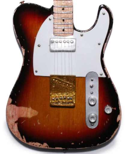 Miniatuur gitaar Andy Summers The Police