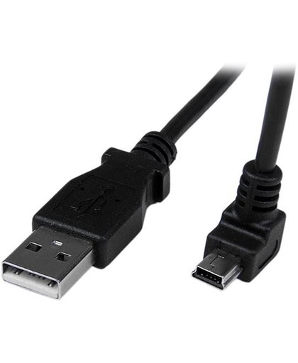 StarTech.com 2 m mini A-naar-mini-B met neerwaartse hoek USB-kabel