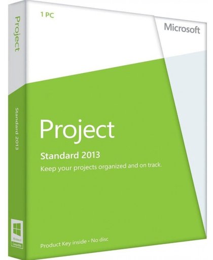 Microsoft Project 2013 Standard (DVD)