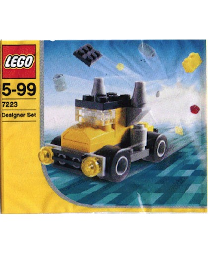 LEGO Gele Vrachtwagen (Polybag) - 7223