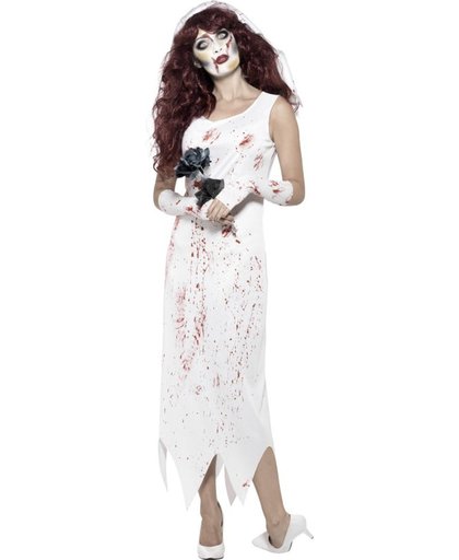 Zombie Bruid Kostuum - Halloween verkleedkleding - M