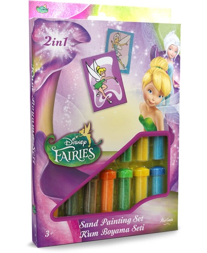 Disney Fairies - Tinker Bell & Periwinkle ǀ 2in1 Sand Painting Art Set