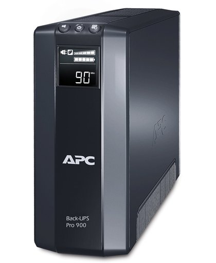 APC Back- Pro 900VA noodstroomvoeding 8x C13 uitgang, USB UPS