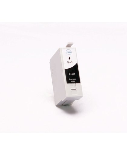 Toners-kopen.nl C13T13014010 T1301 alternatief - compatible inkt cartridge voor Epson T1301 zwart