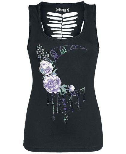 Gothicana by EMP Strong And Smart Girls top zwart