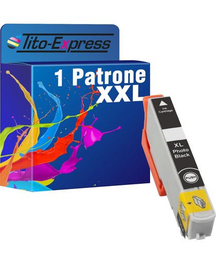 Tito-Express PlatinumSerie PlatinumSerie® 1 inktpatroon XL Compatibel voorEpson 33XL TE3361 Photoblack Epson Expression Premium: XP-530 / XP-630 / XP-630 Series / XP-635 / XP-830